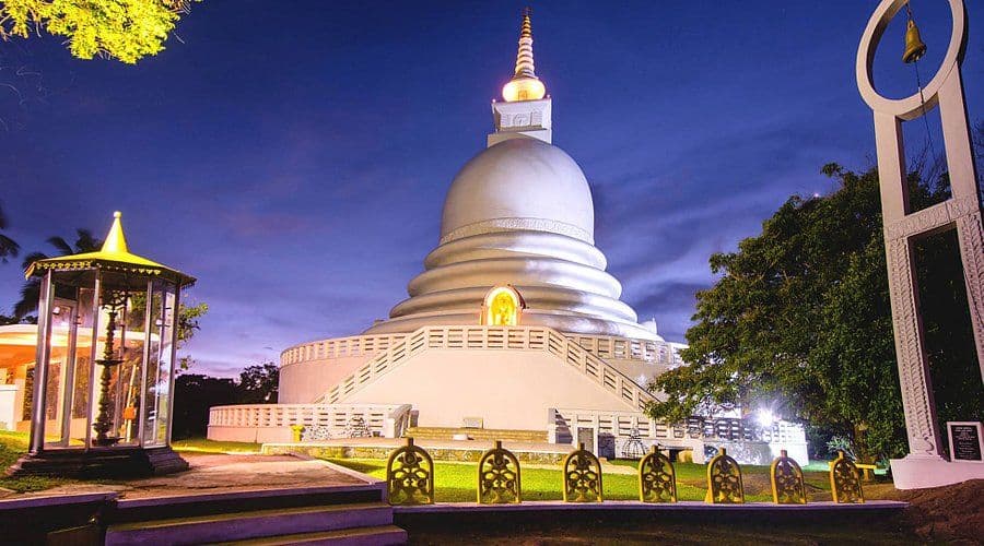 Rumassala Peace Pagoda: The Forest Sanctuary Overlooking the Fort